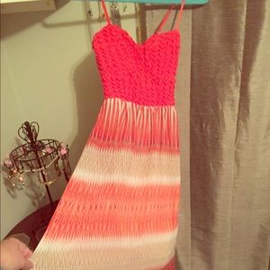 Bright flowing dress